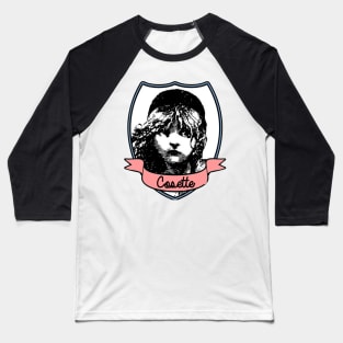 Cosette - Les Miserables Baseball T-Shirt